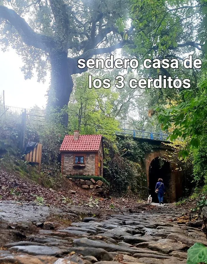 La Casa Junto Al Sendero Del Rio & Chimenea Y Lena Incluida Villa Los Romeros